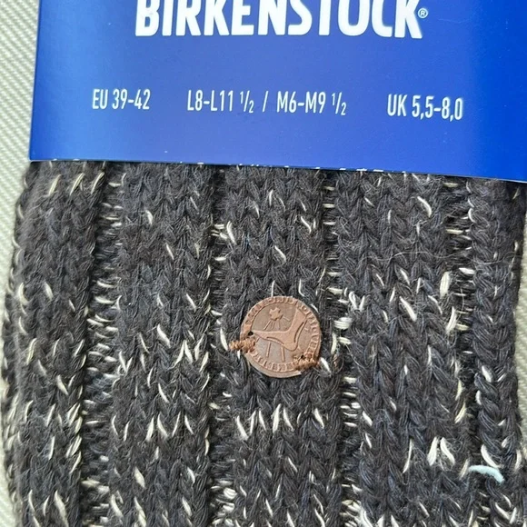 2 pairs of NWT Birkenstock Sydney Socks Very Cozy Winter Socks Unisex - Picture 6 of 6